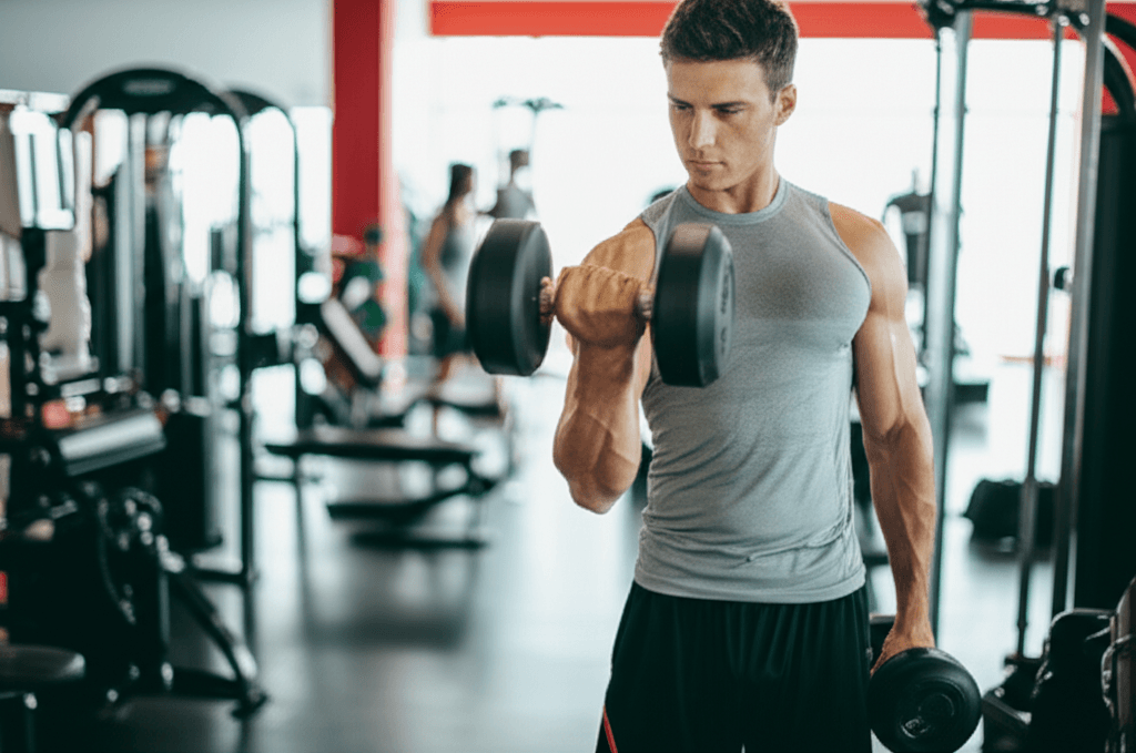 AI adapting fitness program based on progress